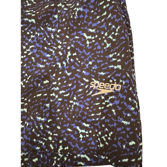 Speedo Women's Floral Swim Skort Stretch Elastic Waist Swimsuit UPF50+ Size: L - Picture 5 of 5